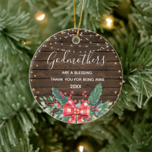 Décoration En Céramique Bois rustique Noël Wreath
