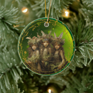 Décoration En Céramique BoisFées Ornement, Décor Fairycore Forest