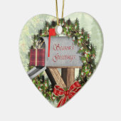 Décoration En Céramique Boîte aux lettres, courriels et cadeaux (Gauche)