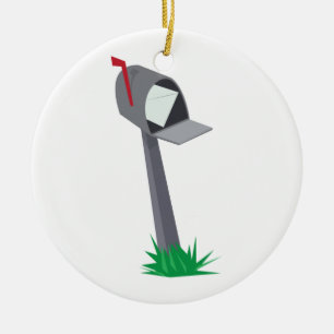 Décoration En Céramique Boîte aux lettres d'inclinaison