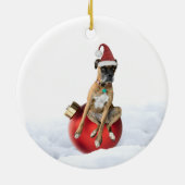 Décoration En Céramique Boîtier ornemental circulaire (Dos)