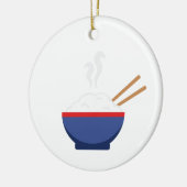 Décoration En Céramique Bol De Riz (Gauche)