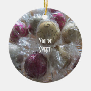 Décoration En Céramique Bonbons de Noël