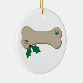 Décoration En Céramique Bone de Noël (Droite)