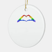 Décoration En Céramique Bone Hands Heart Classic (Gauche)