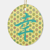 Décoration En Céramique Bonheur dans l'ornement en céramique japonaise (Gauche)