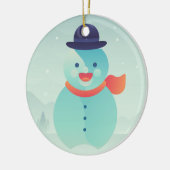 Décoration En Céramique Bonne année (Gauche)