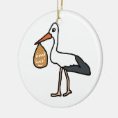 Décoration En Céramique Bonne chance IVF (Gauche)