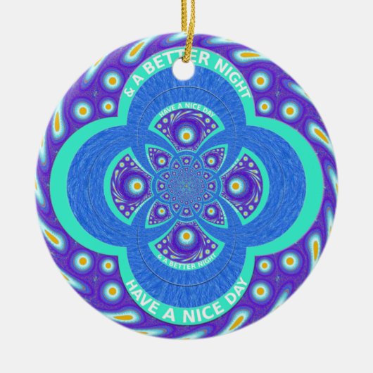 Décoration En Céramique Bonne journée (Devant)