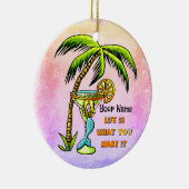 Décoration En Céramique Bonne vie à Mermaid (Droite)