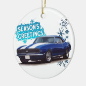 Décoration En Céramique Bonnes Fêtes Camaro (Gauche)