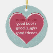 Décoration En Céramique Book Club Groupe Friendship Heart (Devant)