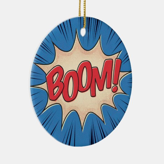 Décoration En Céramique Boom ! (Droite)