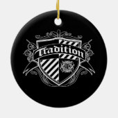 Décoration En Céramique Bordure droite "Ornement" (Dos)