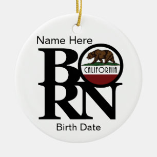Décoration En Céramique BORN California Custom