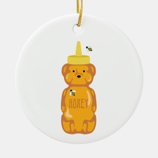 Décoration En Céramique Bottle de Honey (Devant)