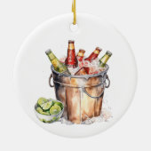 Décoration En Céramique Bouche de la bière (Dos)