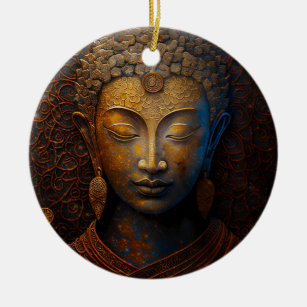 Décoration En Céramique Bouddha, Méditation Spirituelle