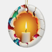 Décoration En Céramique Bougie (Gauche)