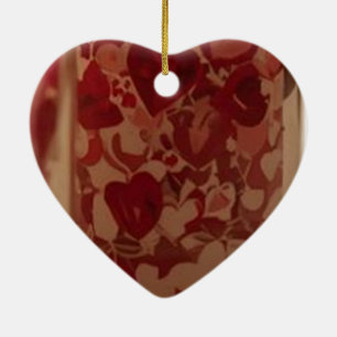 Décoration En Céramique Bougies brûlantes pour l'arbre de la Saint-Valenti