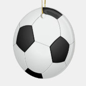 Décoration En Céramique Boule de football (Gauche)