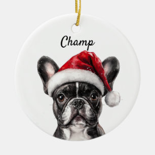 Décoration En Céramique Bouledogue français personnalisé