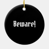 Décoration En Céramique Bounce de chat mort (Dos)