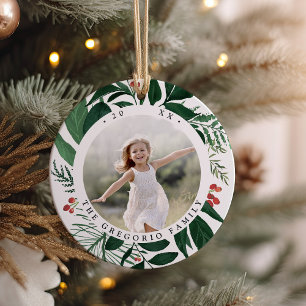 Décoration En Céramique Bountiful Botanical Photo personnalisée