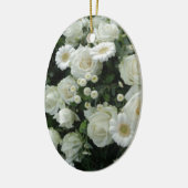 Décoration En Céramique Bouquet de fleurs blanches (Gauche)