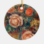 Décoration En Céramique Bouquet de Rose | Renoir (Devant)
