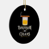 Décoration En Céramique Bourbon Et Cigares (Droite)