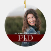 Décoration En Céramique Bourgogne Photo Doctorat (Dos)