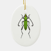 Décoration En Céramique Bousier vert (Dos)