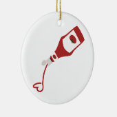 Décoration En Céramique Bouteille Ketchup (Droite)