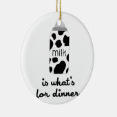 Décoration En Céramique Bouteille pour bébé au lait (Droite)