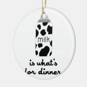 Décoration En Céramique Bouteille pour bébé au lait (Gauche)