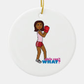 Décoration En Céramique Boxe Girl (Devant)