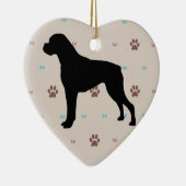 Décoration En Céramique Boxer (Droite)