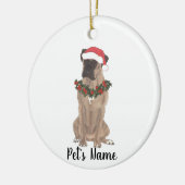 Décoration En Céramique Boxer personnalisé (Masqué Fun) (Gauche)