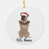 Décoration En Céramique Boxer personnalisé (Masqué Fun) (Dos)