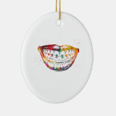 Décoration En Céramique Bracelets de dents (Droite)