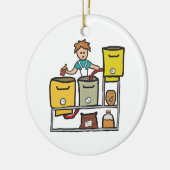 Décoration En Céramique Brassage domestique (Gauche)