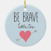 Décoration En Céramique Brave Tribal Fox personnalisé (Dos)