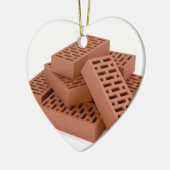 Décoration En Céramique Briques d'argile (Gauche)