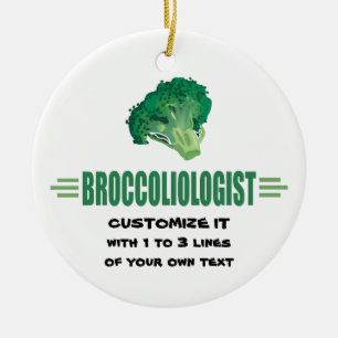 Décoration En Céramique Brocoli humoristique