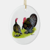 Décoration En Céramique Bronze large de Turquie (Droite)