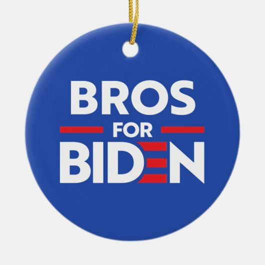 DÉCORATION EN CÉRAMIQUE BROS POUR JOE BIDEN (Devant)