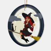 Décoration En Céramique brosse à brosse sorcière (Gauche)