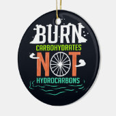Décoration En Céramique Brûler les glucides et non les hydrocarbures Chang (Gauche)