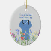 Décoration En Céramique BSN Nurse Blue Scrubs (Droite)